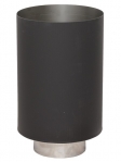Стакан КПД (черный), 0,7 мм + нерж. 1 мм, 120/200 мм